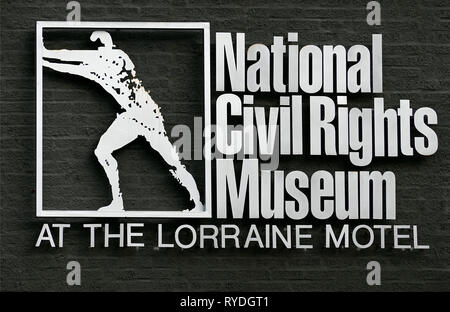 National Civil Rights Museum Memphis Tennessee Stock Photo