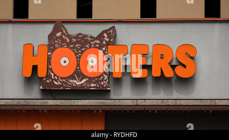 Hooters downtown St. Louis Missouri Stock Photo