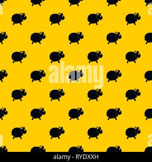 Sheep pattern vector Stock Vector