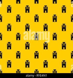 Modern electric home heater pattern vector Stock Vector