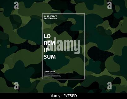 camouflage background army abstract modern vector military
