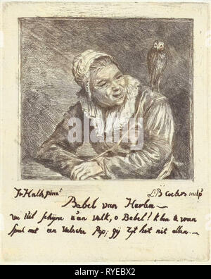 Malle Babbe, Louis Bernard Coclers, 1756-1817 Stock Photo