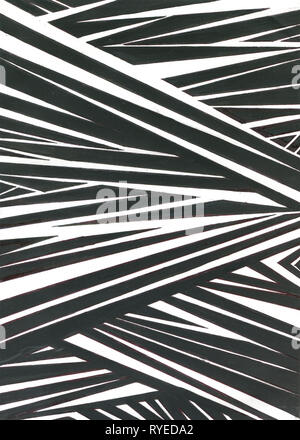 Abstract hexagonal molecular structures in technology background and science style. Hand drawn lines design. illustration. Stock Photo