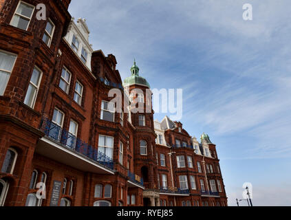 Victorian building of the Hotel de Paris, Cromer, Norfolk, UK Stock Photo