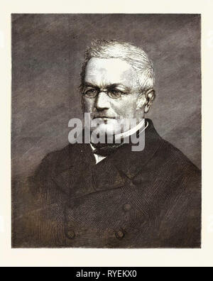 Franco-Prussian War: Louis-Adolphe Thiers, 1797 1877, Was a French Politician and Historian Stock Photo