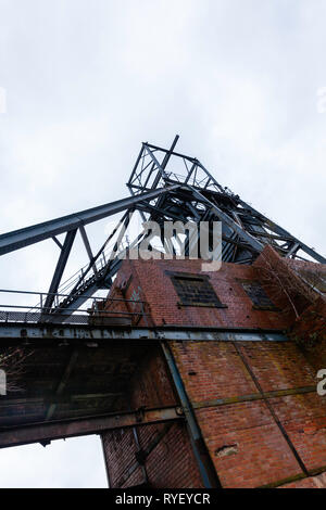 Barnsley main in winter. Stock Photo