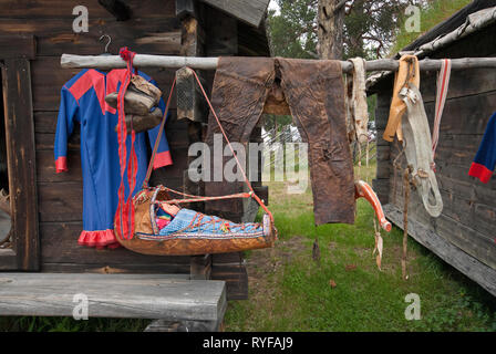 Sami Park in Karasjok, Finnmark County, Norway Stock Photo