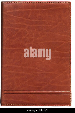 Leather book cover Stock Photo