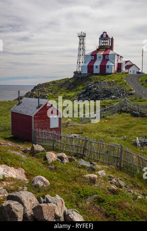 Cape Bonavista Lighthouse, Bonavista, Newfoundland Labrador, Canada Stock Photo