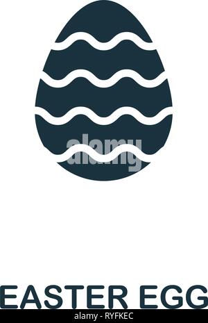 Easter Egg icon. Creative element design from easter icons collection. Pixel perfect Easter Egg icon for web design, apps, software, print usage Stock Vector