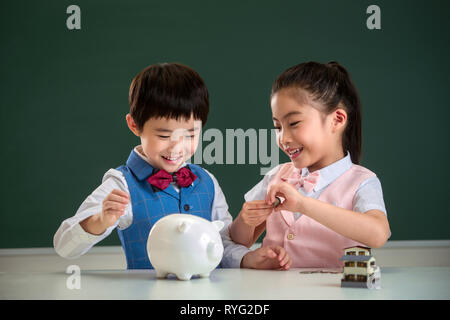 Primary school finance Stock Photo