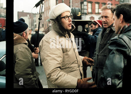 WILLIAM FRIEDKIN, GENE HACKMAN, ROY SCHEIDER, THE FRENCH CONNECTION, 1971 Stock Photo