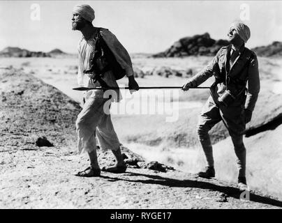 JOHN CLEMENTS, RALPH RICHARDSON, THE FOUR FEATHERS, 1939 Stock Photo