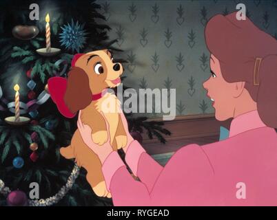 LADY, LADY AND THE TRAMP, 1955 Stock Photo