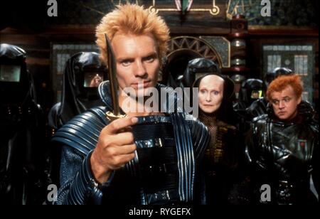 STING, SILVANA MANGANO, DUNE, 1984 Stock Photo