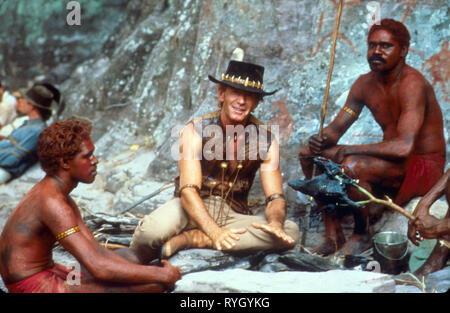 PAUL HOGAN, CROCODILE DUNDEE II, 1988 Stock Photo