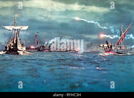 SHIP SCENE, BEN-HUR, 1959 Stock Photo
