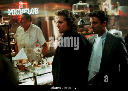 MICHAEL DOUGLAS, ANDY GARCIA, BLACK RAIN, 1989 Stock Photo