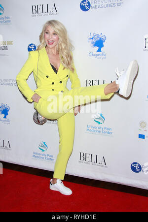New York, NY, USA. 13th Mar, 2019. Christie Brinkley at Bella the New YorkÕs Influencer Issue Cover Launch Party at Bagatelle in New York City on March 13, 2019. Credit: Diego Corredor/Media Punch/Alamy Live News Stock Photo