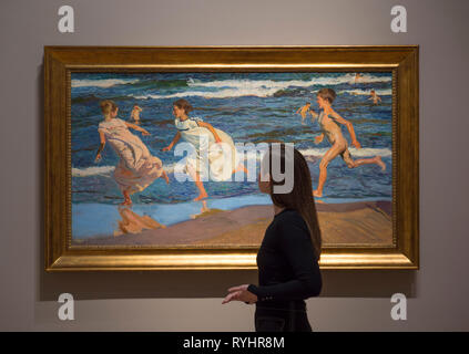Posterlounge Corriendo por la playa Póster de Joaquín Sorolla y Bastida 80 x 40 cm Azul Cuadros Decoración para la pared Posterlounge Corriendo por la playa Póster de Joaquín Sorolla y Bastida 80 x 40 cm Azul Cuadros Decoración para la pared
