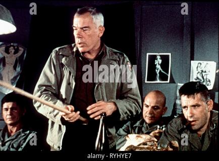 CHARLES BRONSON, LEE MARVIN, TELLY SAVALAS, THE DIRTY DOZEN, 1967 Stock Photo