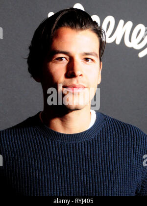 HOLLYWOOD, CA - MARCH 11: Actor/Director Manolo Gonzalez, aka Manolo Gonzalez-Ripoll Vergara attends Disney's 'Dumbo' Premiere on March 11, 2019 at El Capitan Theatre in Hollywood, California. Photo by Barry King/Alamy Stock Photo Stock Photo