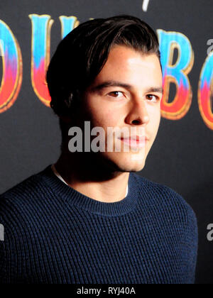 HOLLYWOOD, CA - MARCH 11: Actor/Director Manolo Gonzalez, aka Manolo Gonzalez-Ripoll Vergara attends Disney's 'Dumbo' Premiere on March 11, 2019 at El Capitan Theatre in Hollywood, California. Photo by Barry King/Alamy Stock Photo Stock Photo