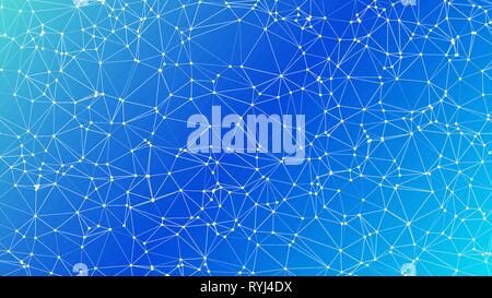 Random size triangles and circles vector illustration Stock Vector
