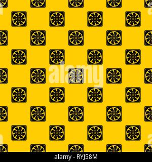 Computer fan pattern vector Stock Vector