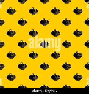 Industrial fan heater pattern vector Stock Vector