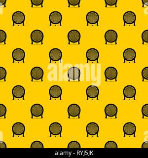 Electric heater pattern vector Stock Vector