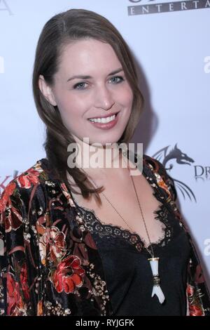 Premiere of 'St. Agatha' held at Ahrya Fine Arts Movie Theater in Beverly Hills, California.  Featuring: Stephanie Hyden Where: Beverly Hills, California, United States When: 06 Feb 2019 Credit: WENN.com Stock Photo