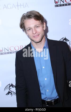 Premiere of 'St. Agatha' held at Ahrya Fine Arts Movie Theater in Beverly Hills, California.  Featuring: Chase Coleman Where: Beverly Hills, California, United States When: 06 Feb 2019 Credit: WENN.com Stock Photo