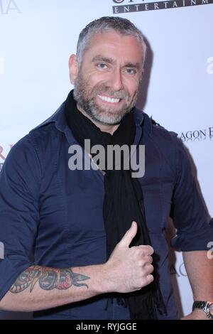 Premiere of 'St. Agatha' held at Ahrya Fine Arts Movie Theater in Beverly Hills, California.  Featuring: Max Leonida Where: Beverly Hills, California, United States When: 06 Feb 2019 Credit: WENN.com Stock Photo