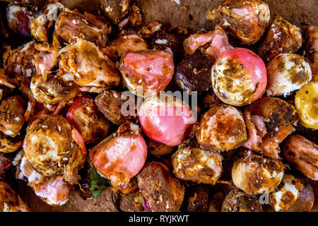 Cola nuts in Ivory Coast. Stock Photo