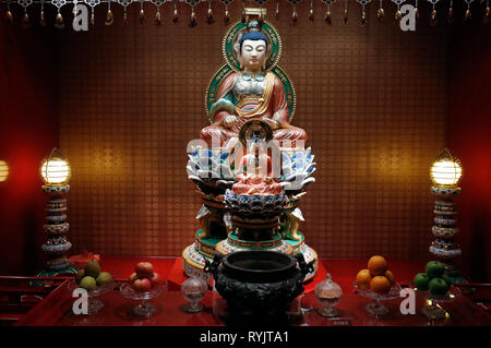 Buddha Statue In Manjushri Temple, 500 Arhats, Mount Wutai, Wutai Shan ...