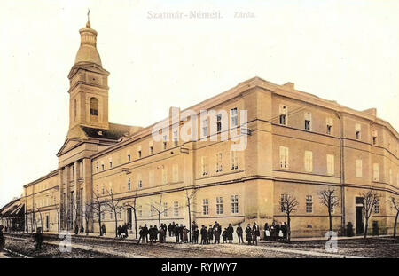 Buildings in Satu Mare, Historical monuments in Satu Mare, 1911, Satu Mare County, Szatmar, Nemeti, Zarda Stock Photo