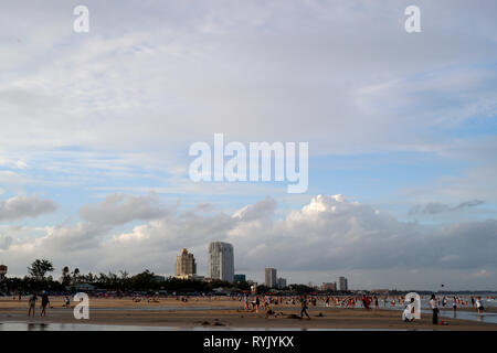 Vung Tau beach.  Vietnam. Stock Photo