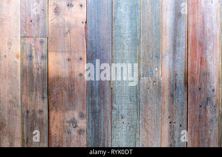 Old wood plank wall texture background Stock Photo