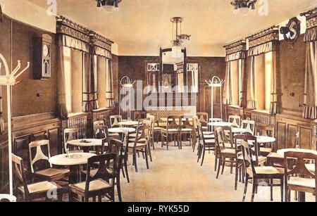 Cafés in Saxony, Buildings in Leisnig, Dining rooms in Germany, Round ...