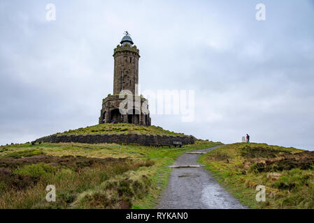 Jubilee Tower, Darwen Hill, Darwen,Lancashire Blackburn with Darwen, Lancashire. Stock Photo