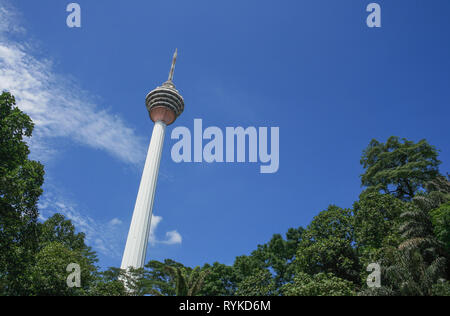 KL Menara tower, Kuala Lumpur city centre, Malaysia Stock Photo