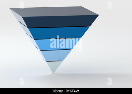 3d model pyramid, 3d rendering Stock Photo - Alamy