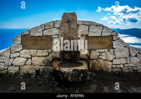 The Path of Gods by Amalfi Coast in Italy during summer Stock Photo