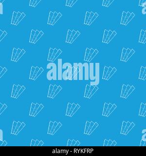 Map pattern vector seamless blue Stock Vector