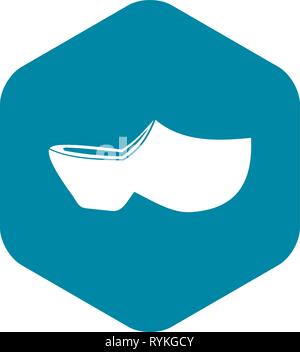 Clogs Simple vector icon Stock Vector Image & Art - Alamy