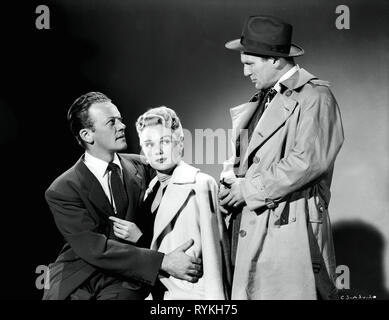 TALMAN,JERGENS,MCGRAW, ARMORED CAR ROBBERY, 1950 Stock Photo