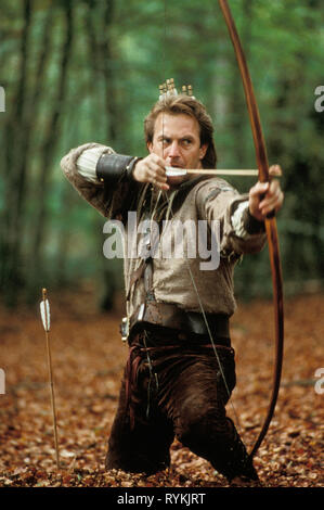 ROBIN HOOD: PRINCE OF THIEVES 1991 Warner Bros film with Kevin Costner