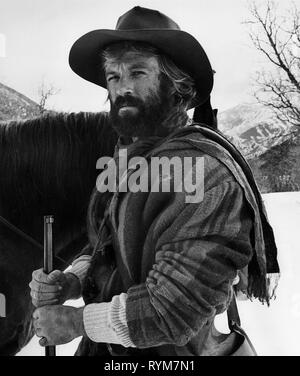 ROBERT REDFORD, JEREMIAH JOHNSON, 1972 Stock Photo