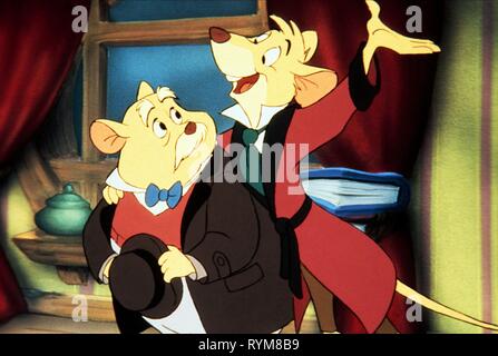 DAWSON,STREET, THE GREAT MOUSE DETECTIVE, 1986 Stock Photo